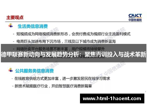 德甲联赛新动向与发展趋势分析：聚焦青训投入与战术革新