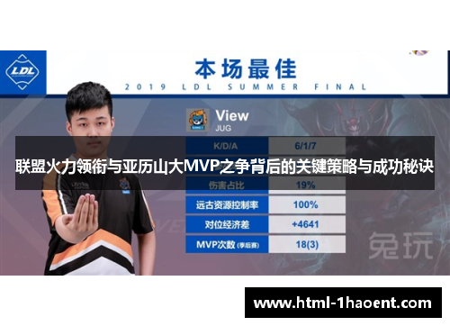 联盟火力领衔与亚历山大MVP之争背后的关键策略与成功秘诀