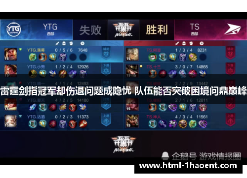 雷霆剑指冠军却伤退问题成隐忧 队伍能否突破困境问鼎巅峰